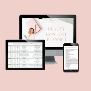 Beauty Content Planner